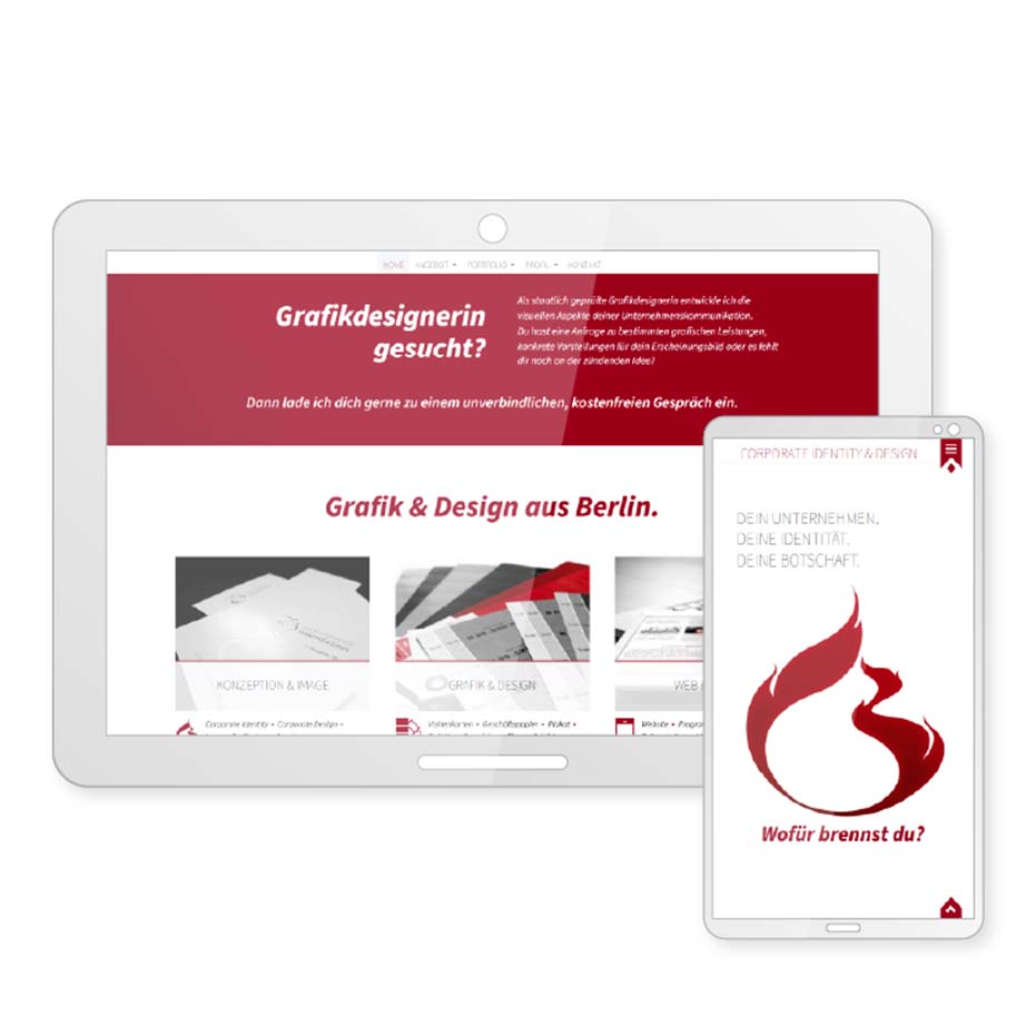 Website Grafikdesign