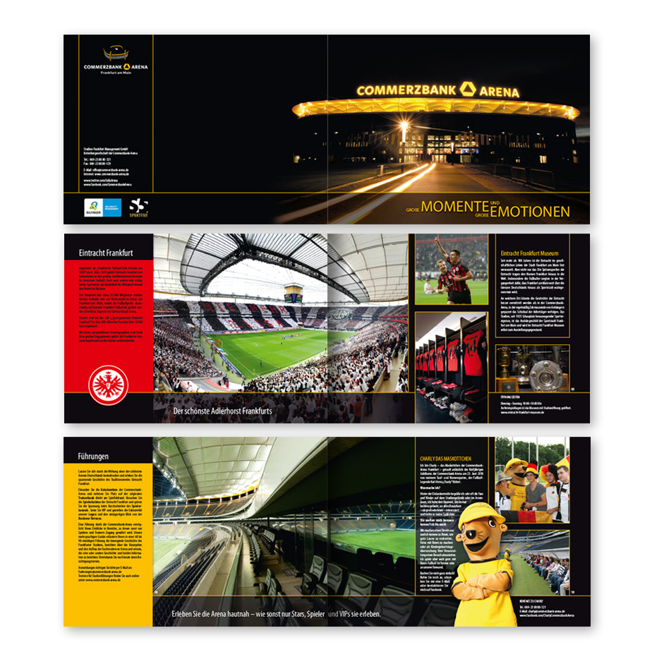 Imagebroschuere Commerzbank Arena