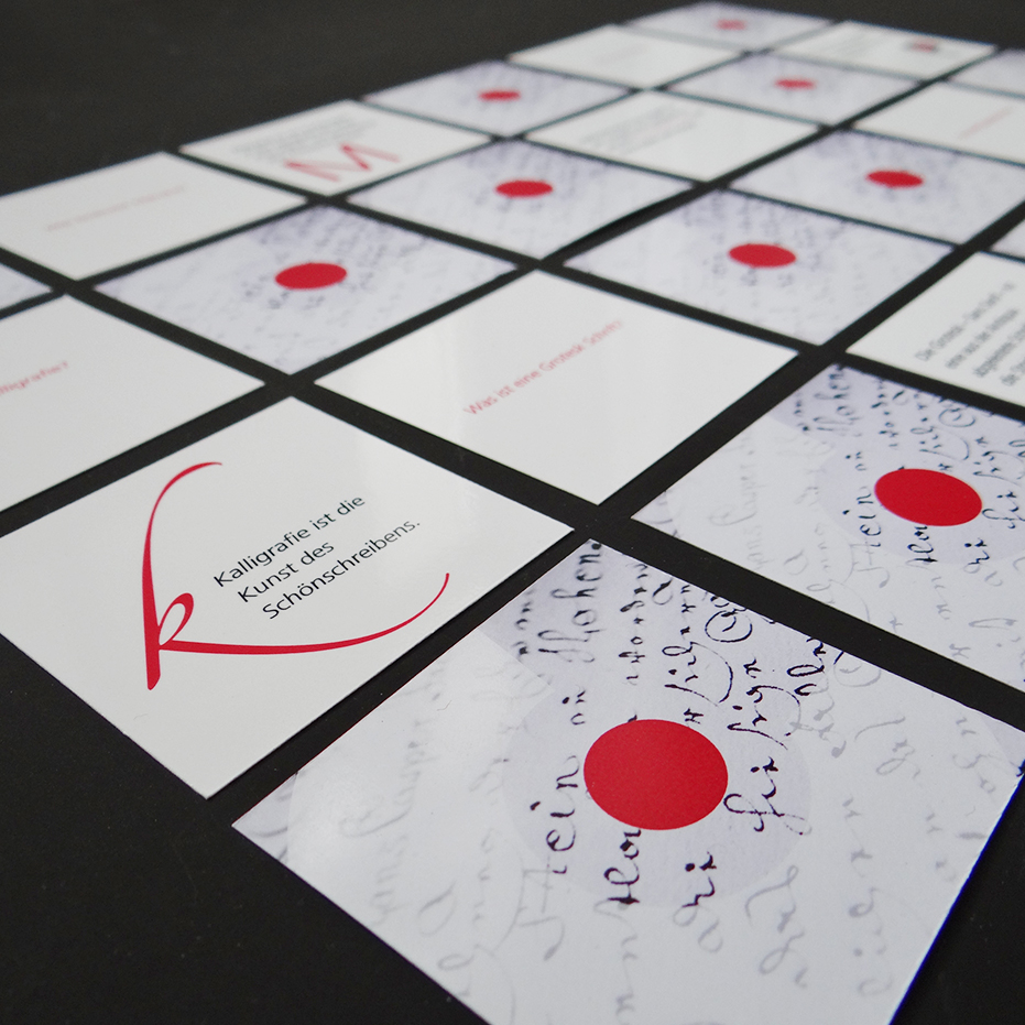 Typografie Memory